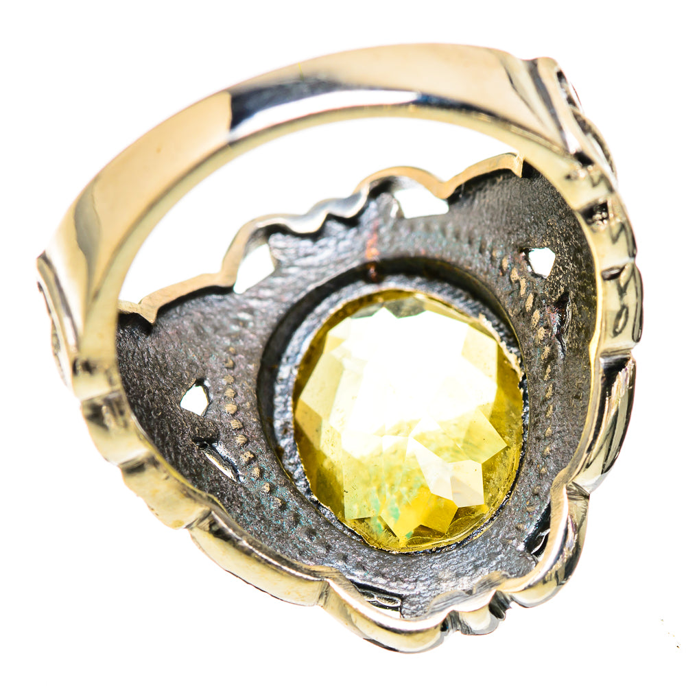 Citrine Rings handcrafted by Ana Silver Co - RING130205 - Photo 3