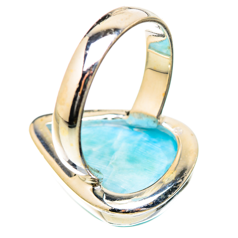 Larimar Rings handcrafted by Ana Silver Co - RING130326 - Photo 3