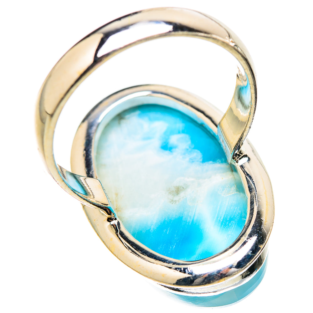 Larimar Rings handcrafted by Ana Silver Co - RING130354 - Photo 3