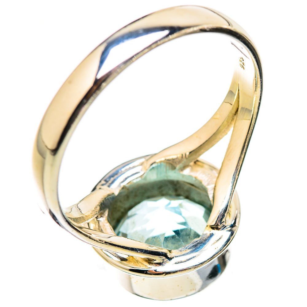 Blue Topaz Rings handcrafted by Ana Silver Co - RING130361 - Photo 3