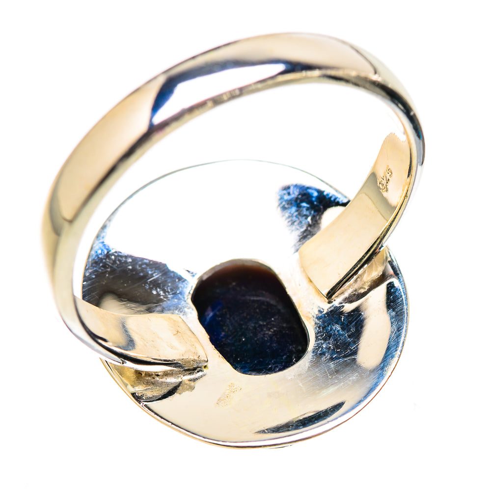 Black Opal Rings handcrafted by Ana Silver Co - RING130380 - Photo 3