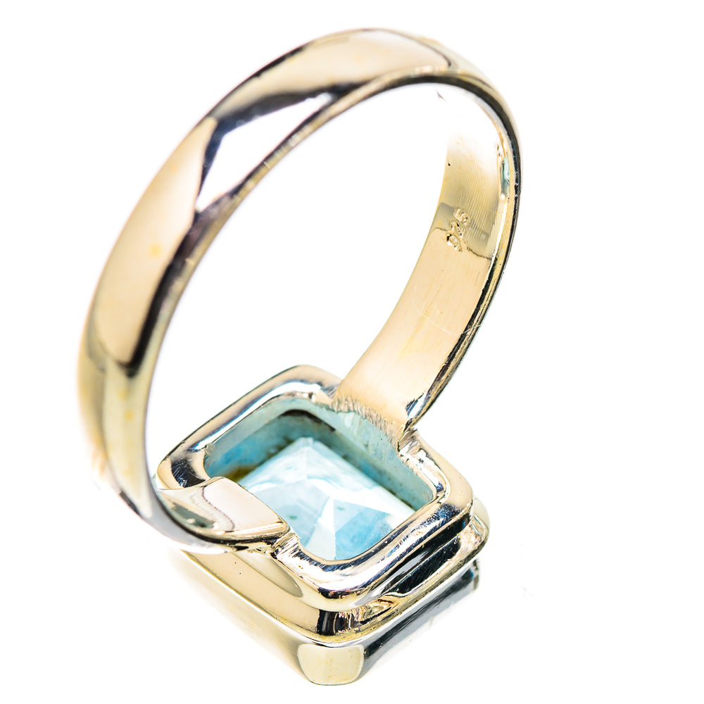 Blue Topaz Rings handcrafted by Ana Silver Co - RING130387 - Photo 3