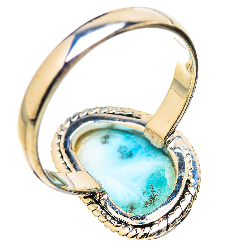 Larimar Rings handcrafted by Ana Silver Co - RING130389 - Photo 3