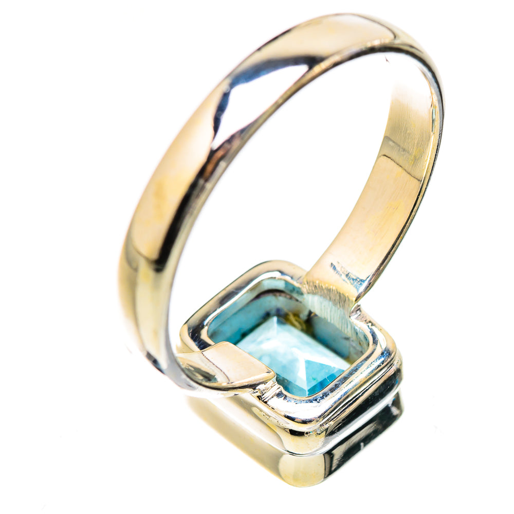 Blue Topaz Rings handcrafted by Ana Silver Co - RING130415 - Photo 3