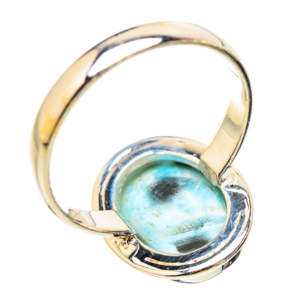 Larimar Rings handcrafted by Ana Silver Co - RING130442 - Photo 3