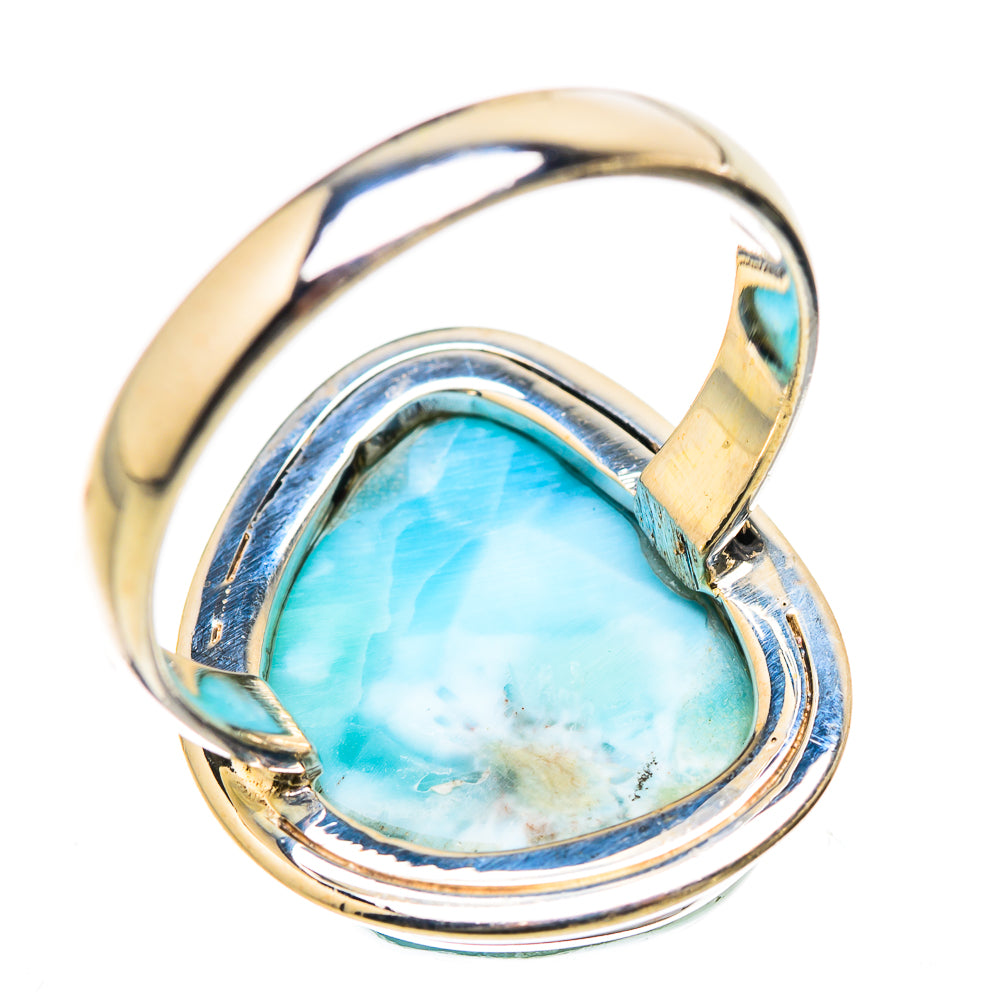 Larimar Rings handcrafted by Ana Silver Co - RING130446 - Photo 3