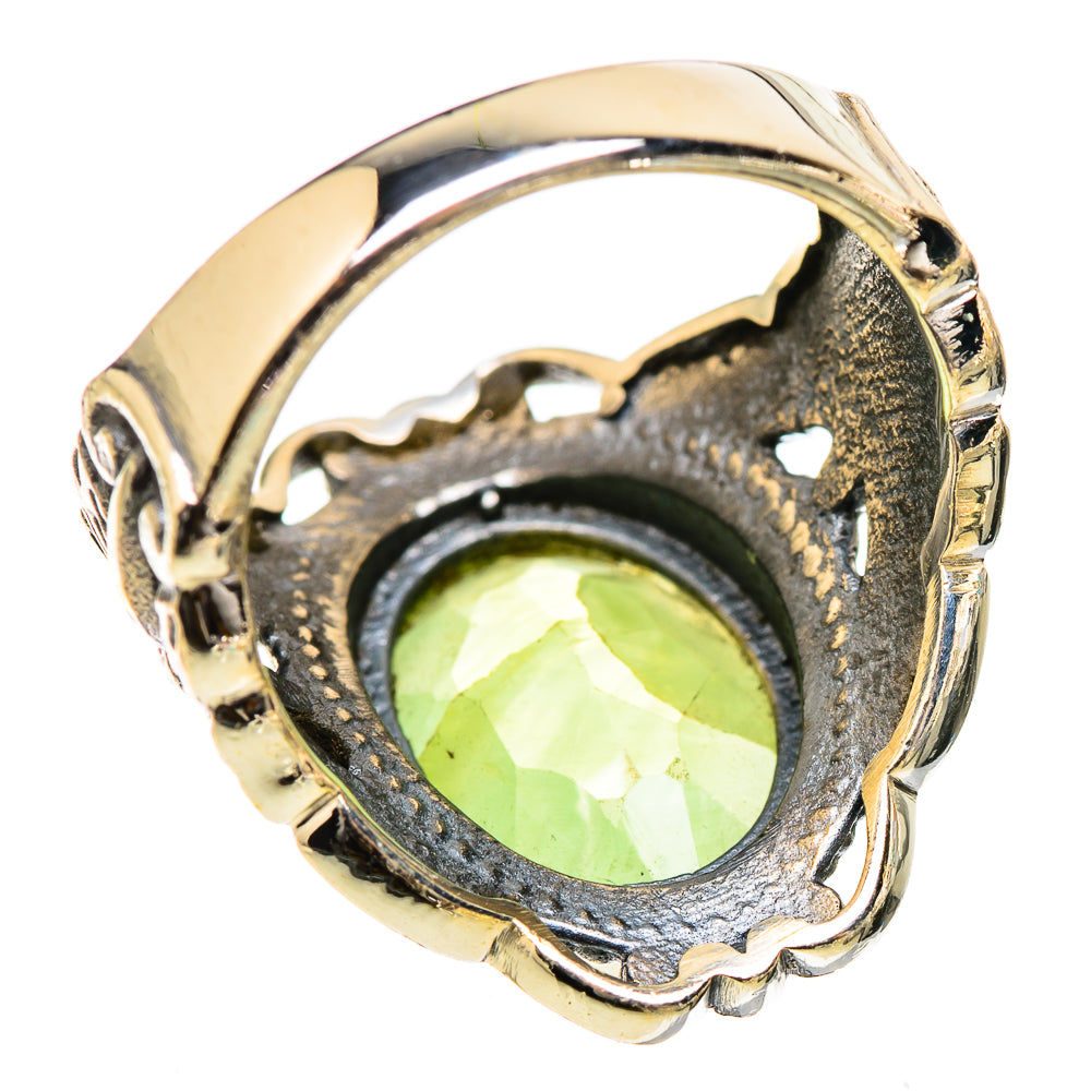 Prehnite Rings handcrafted by Ana Silver Co - RING130453 - Photo 3