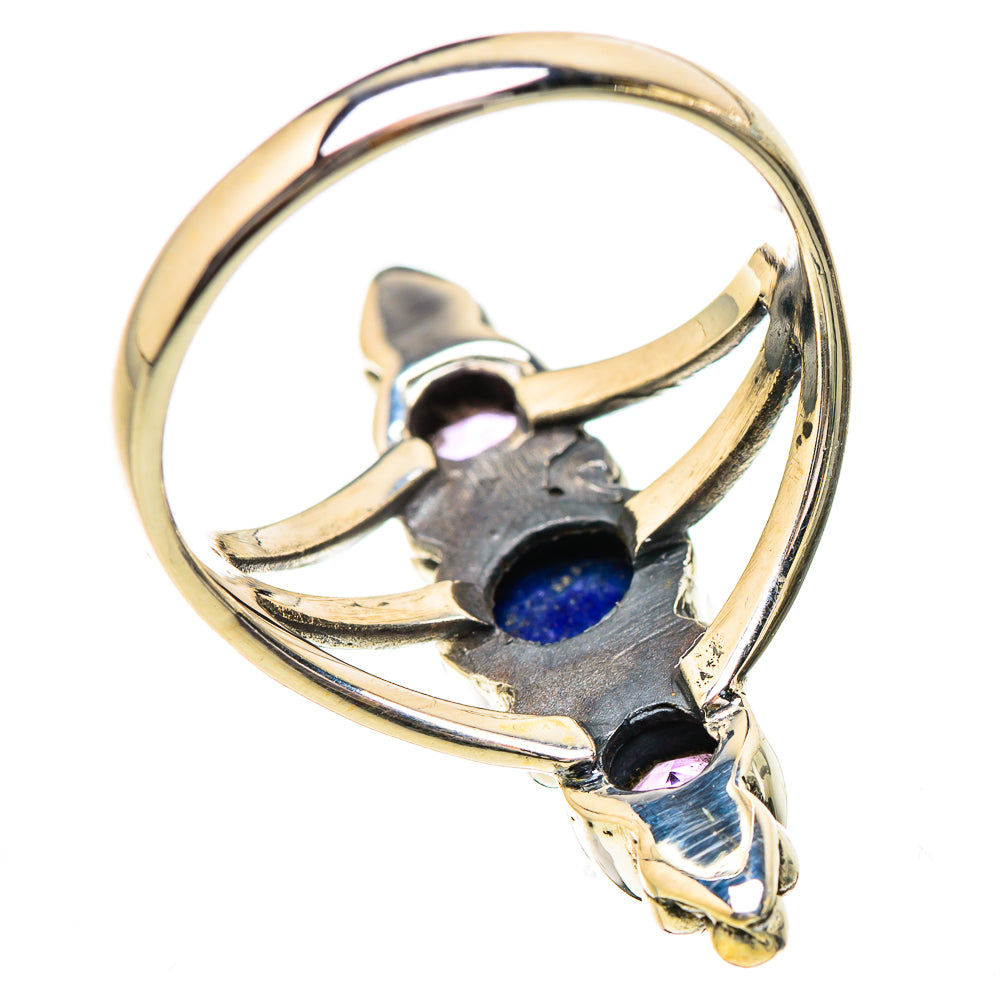 Lapis Lazuli Rings handcrafted by Ana Silver Co - RING130683 - Photo 3