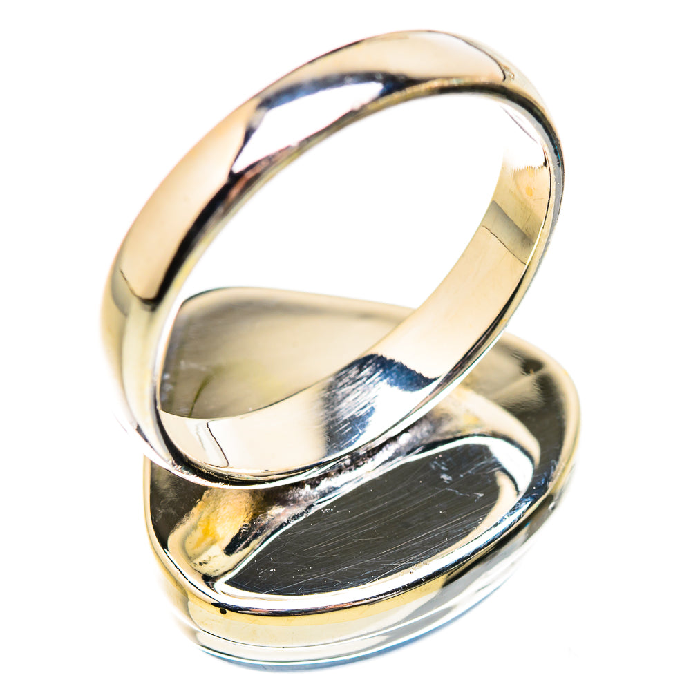 Rainbow Moonstone Rings handcrafted by Ana Silver Co - RING130698 - Photo 3