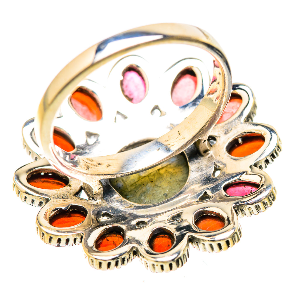Labradorite Rings handcrafted by Ana Silver Co - RING130764 - Photo 3