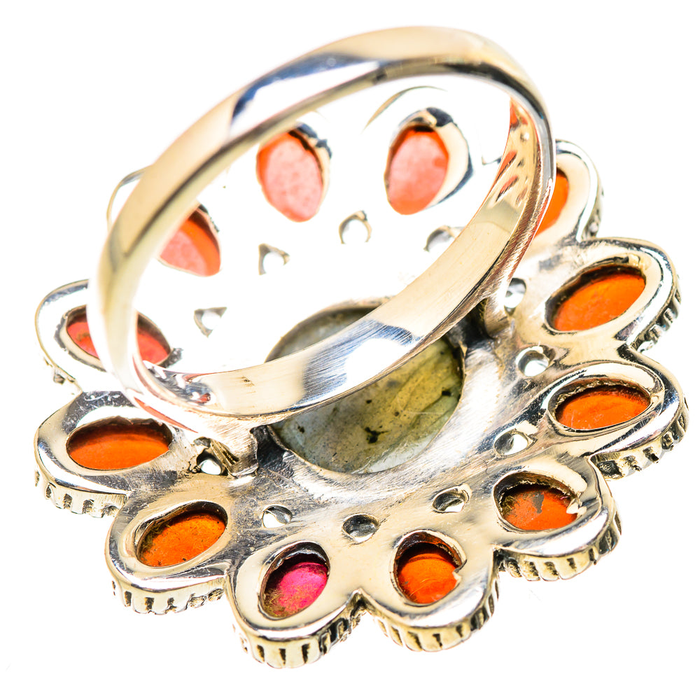 Labradorite Rings handcrafted by Ana Silver Co - RING130799 - Photo 3