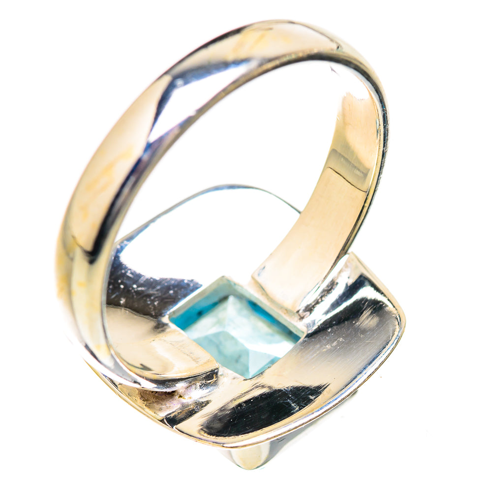 Blue Topaz Rings handcrafted by Ana Silver Co - RING130864 - Photo 3