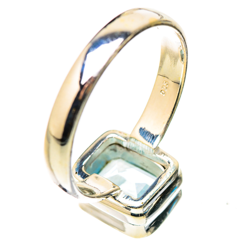 Blue Topaz Rings handcrafted by Ana Silver Co - RING130870 - Photo 3