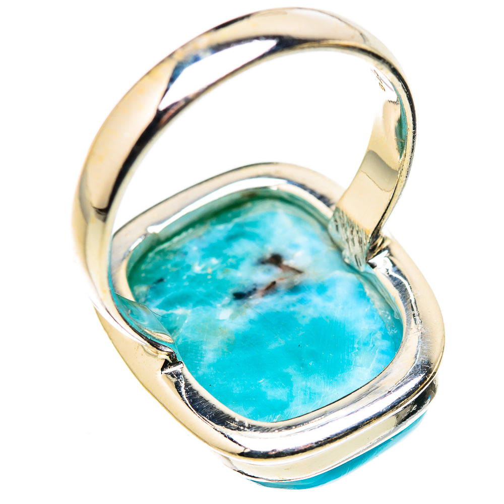 Larimar Rings handcrafted by Ana Silver Co - RING130947 - Photo 3