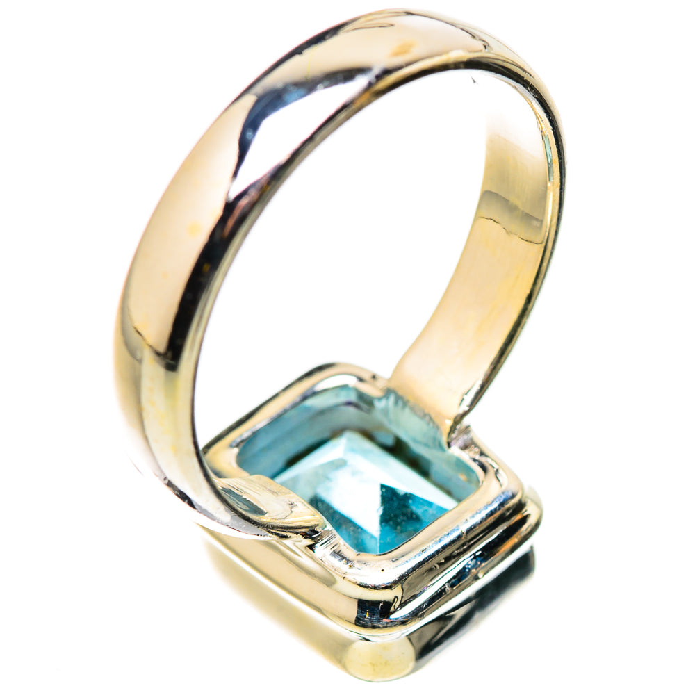 Blue Topaz Rings handcrafted by Ana Silver Co - RING130979 - Photo 3