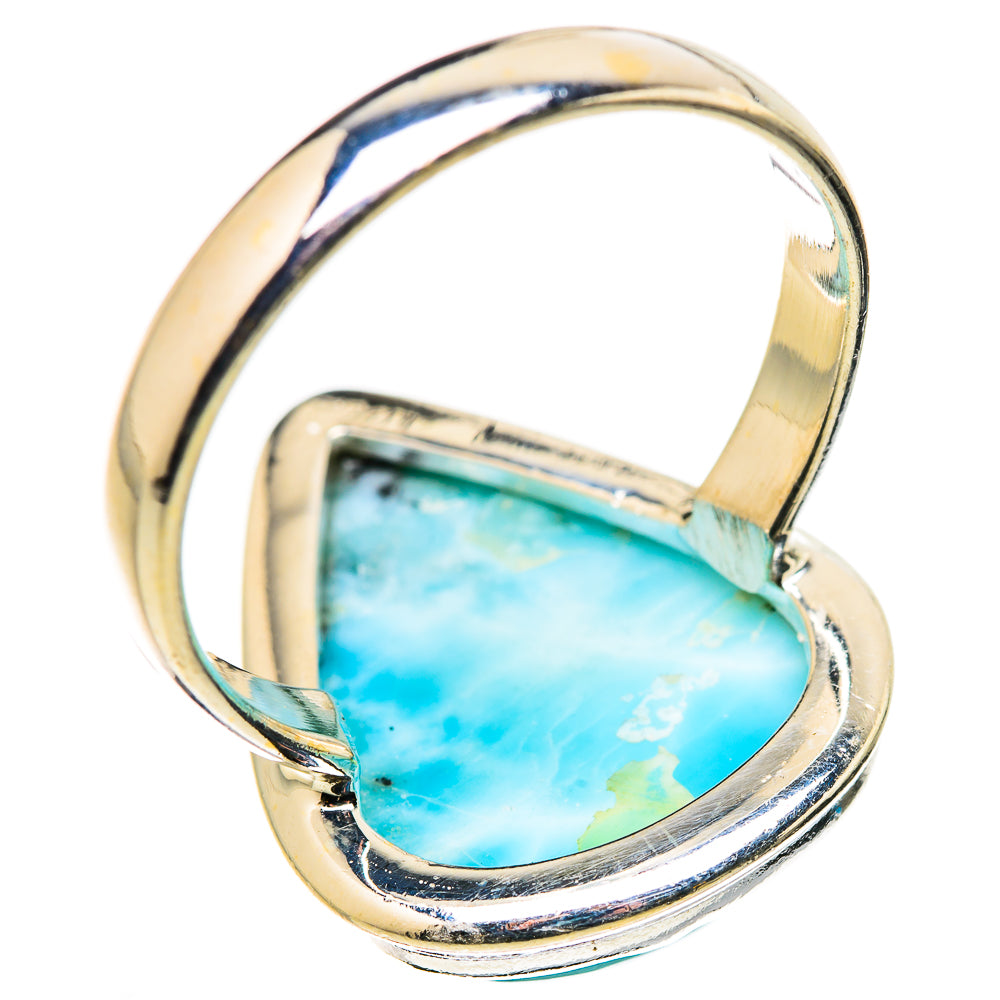 Larimar Rings handcrafted by Ana Silver Co - RING131069 - Photo 3