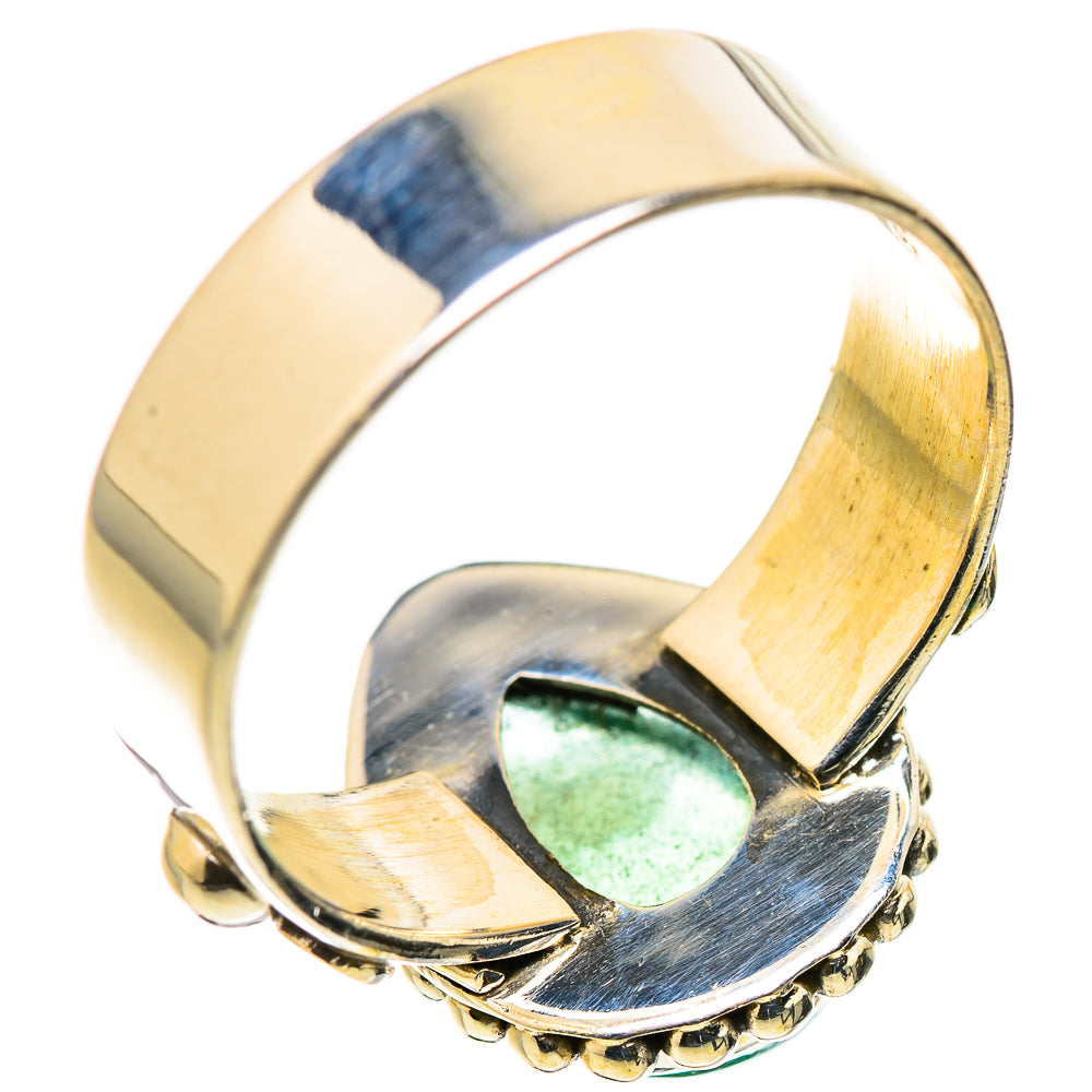Prehnite Rings handcrafted by Ana Silver Co - RING131086 - Photo 3