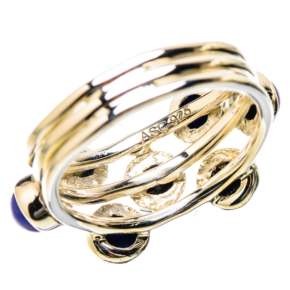 Lapis Lazuli Rings handcrafted by Ana Silver Co - RING131150 - Photo 3