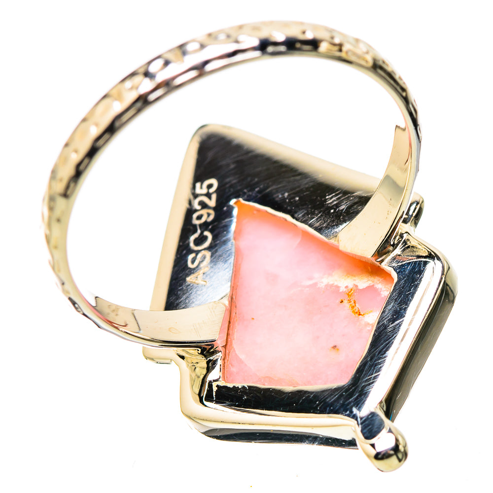 Pink Opal Rings handcrafted by Ana Silver Co - RING131179 - Photo 3