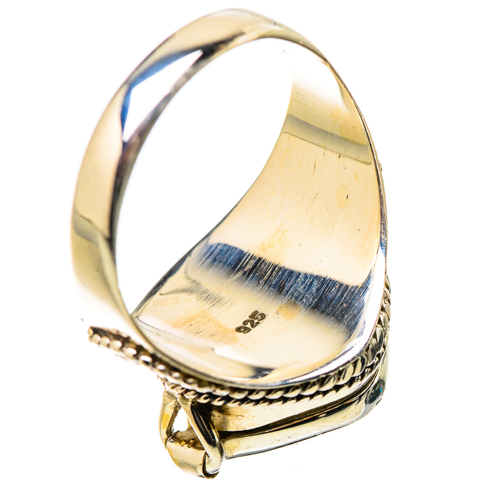 Swiss Blue Topaz Rings handcrafted by Ana Silver Co - RING131329 - Photo 3
