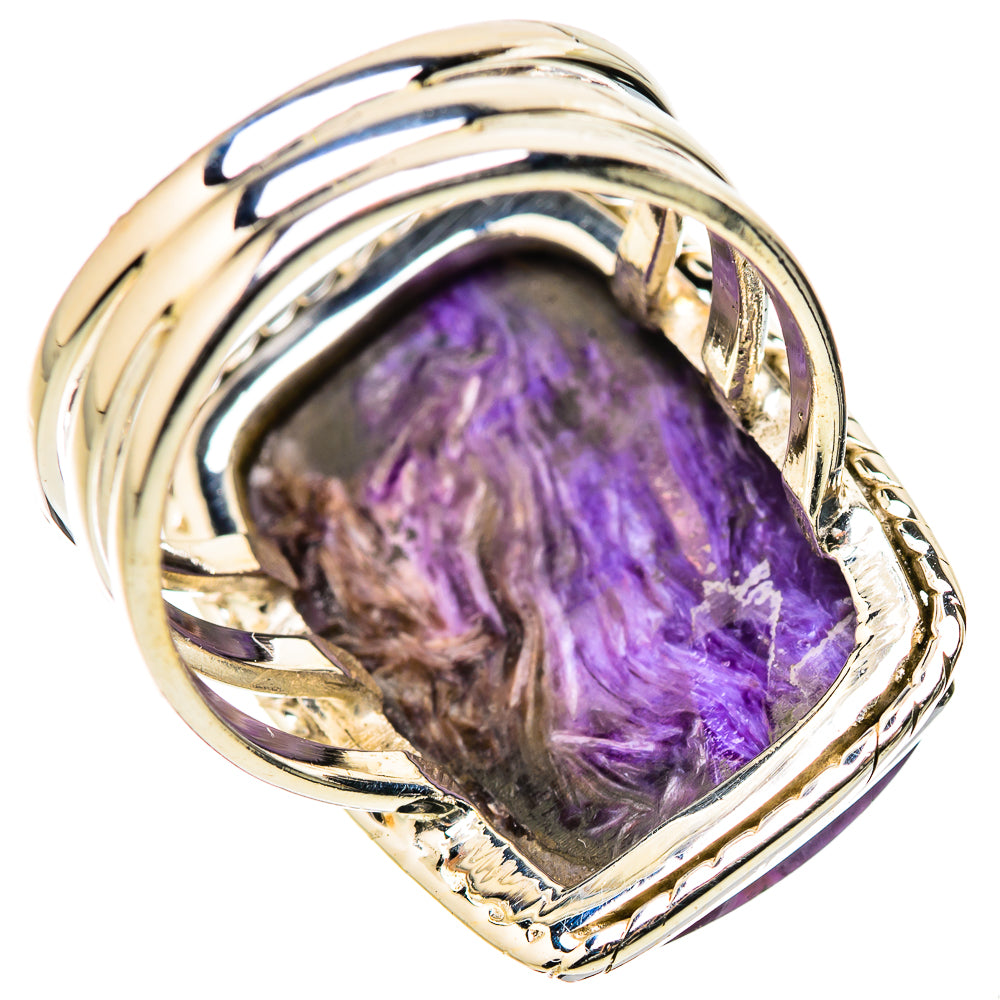 Charoite Rings handcrafted by Ana Silver Co - RING131336 - Photo 3