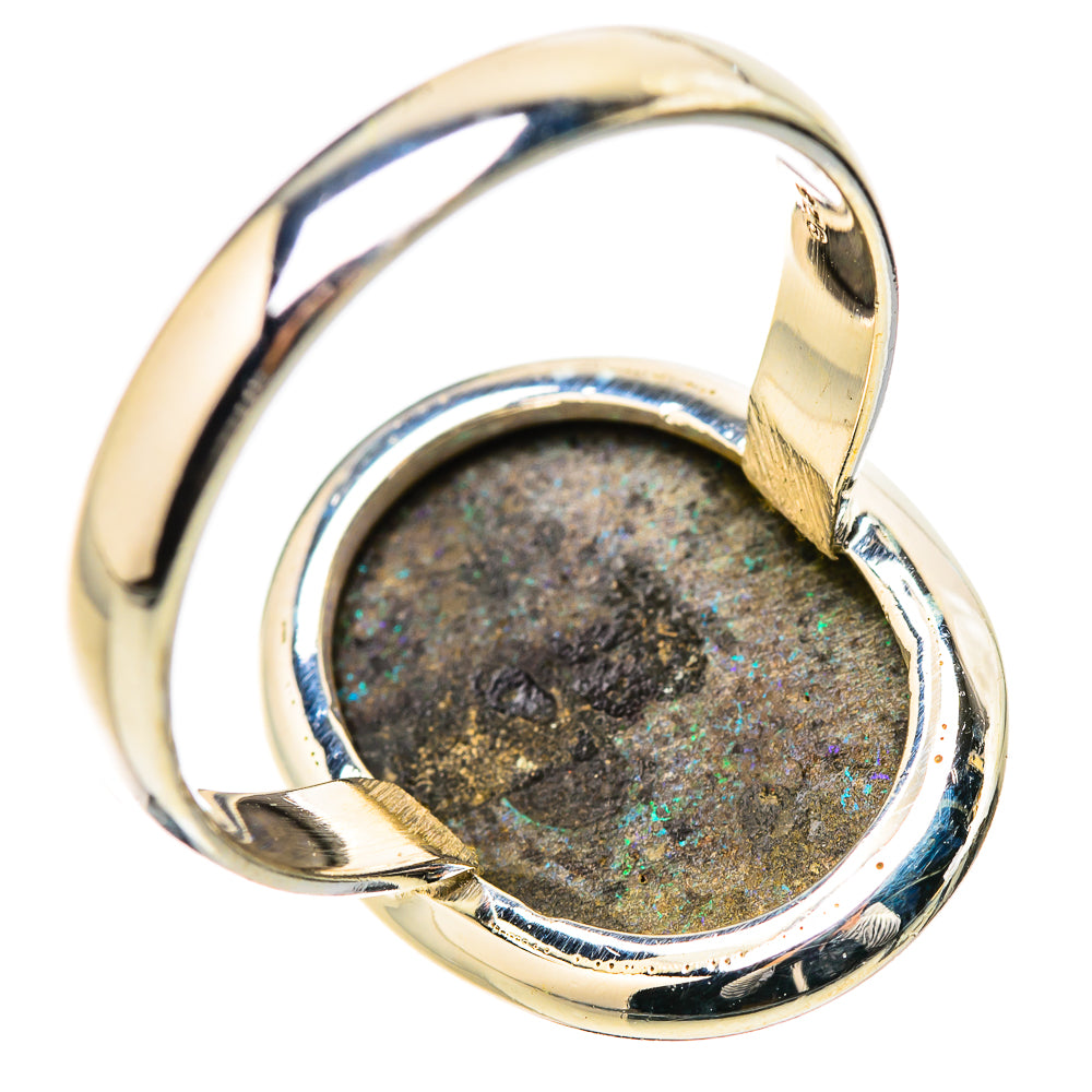 Andamooka Opal Rings handcrafted by Ana Silver Co - RING131342 - Photo 3