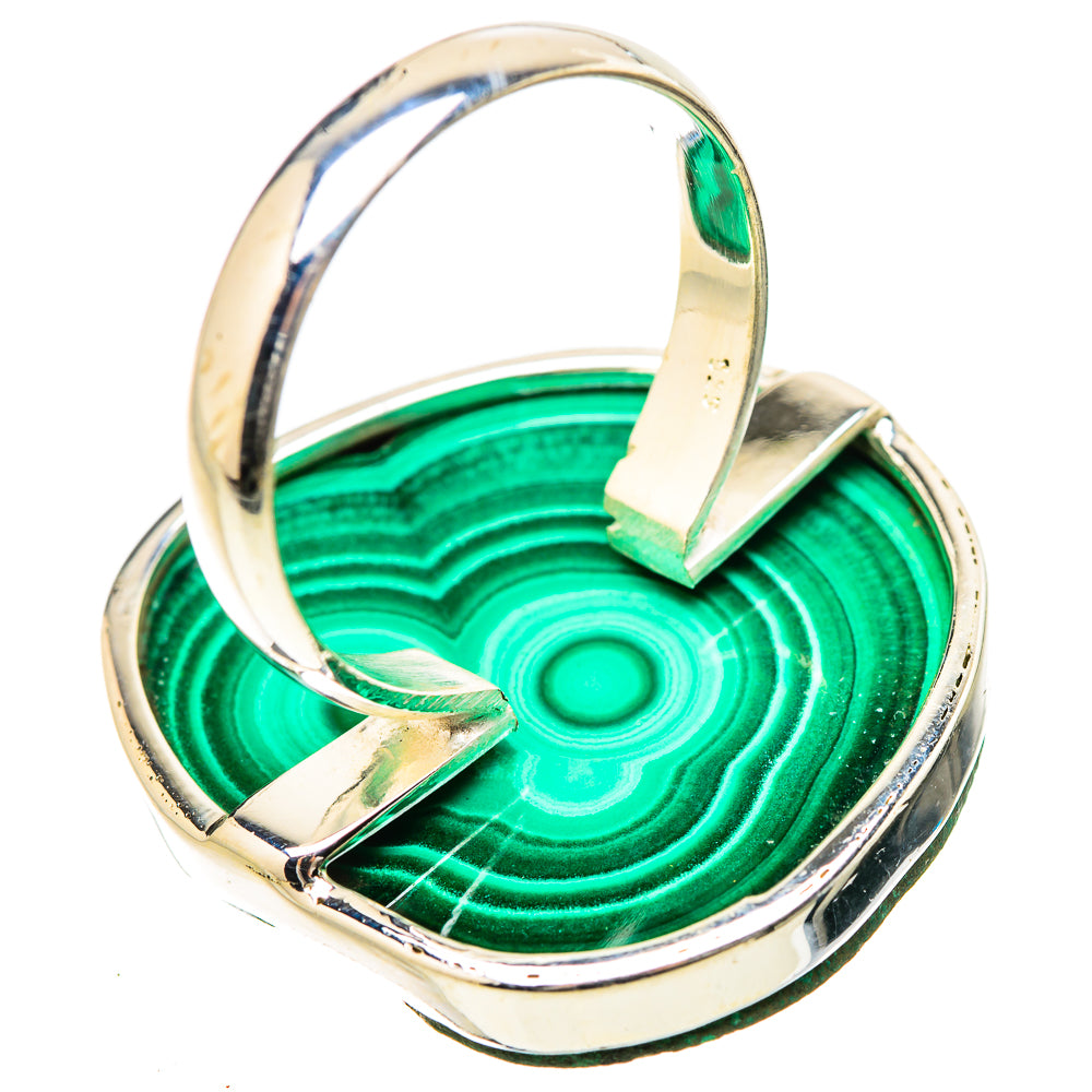 Malachite Rings handcrafted by Ana Silver Co - RING131398 - Photo 3