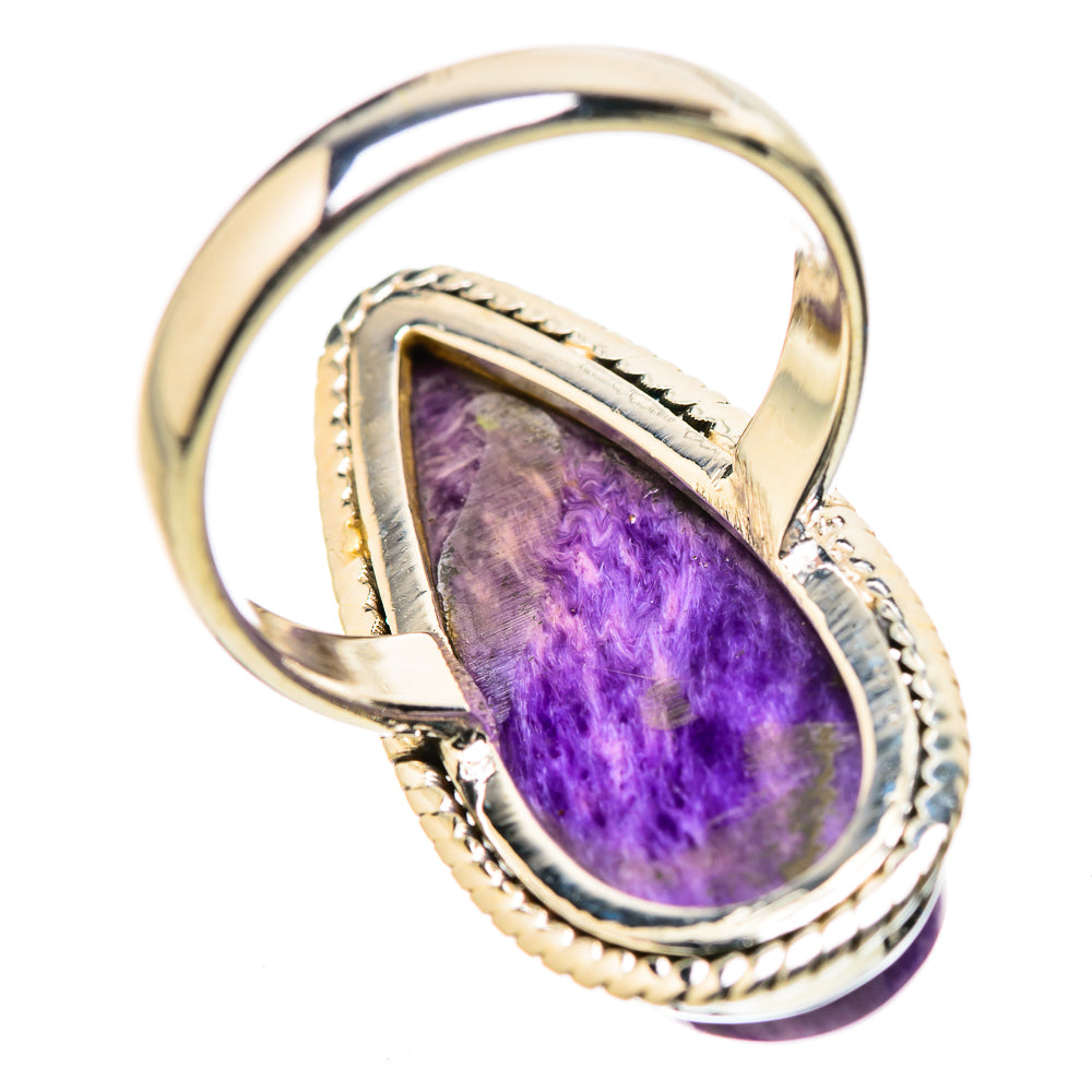 Charoite Rings handcrafted by Ana Silver Co - RING131418 - Photo 3