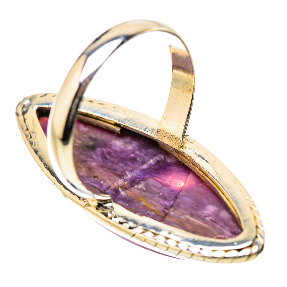 Charoite Rings handcrafted by Ana Silver Co - RING131450 - Photo 3