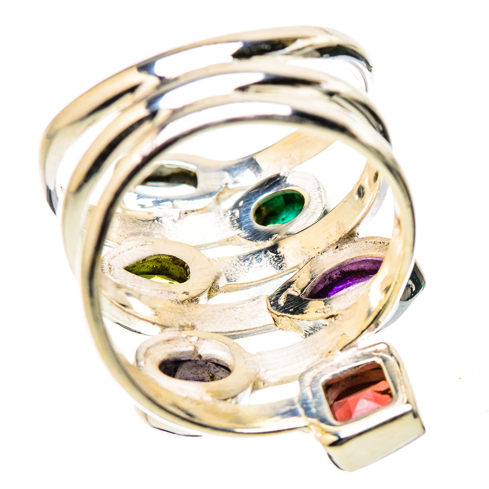 Swiss Blue Topaz Rings handcrafted by Ana Silver Co - RING131488 - Photo 3