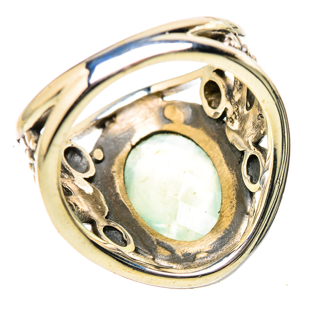 Prehnite Rings handcrafted by Ana Silver Co - RING131494 - Photo 3