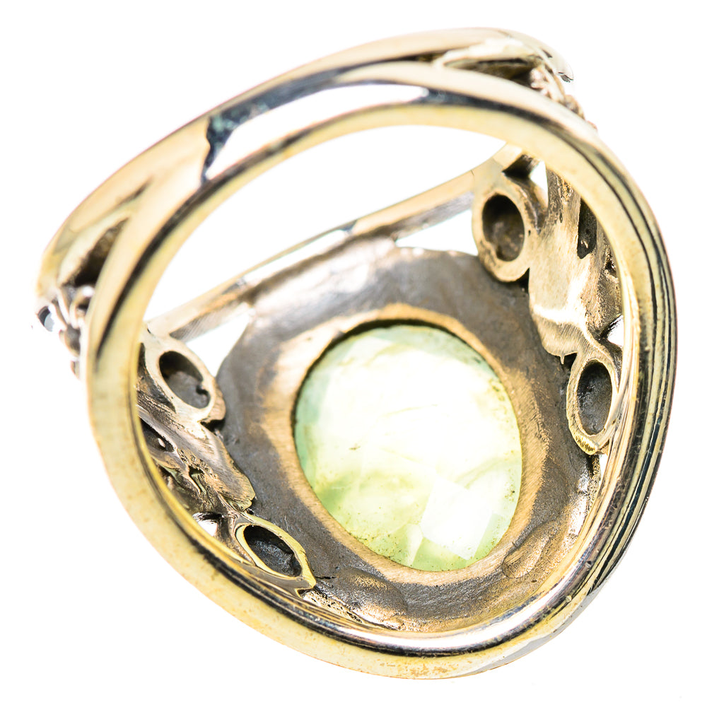 Prehnite Rings handcrafted by Ana Silver Co - RING131509 - Photo 3
