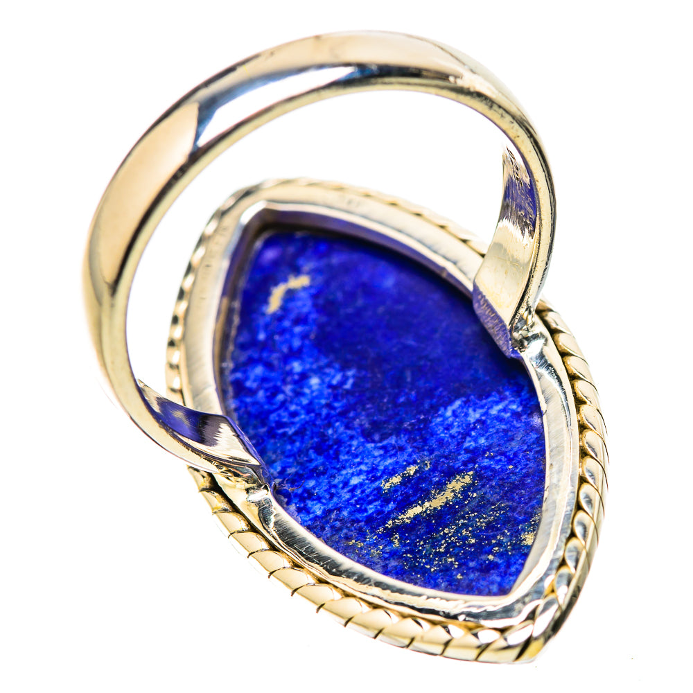 Lapis Lazuli Rings handcrafted by Ana Silver Co - RING131533 - Photo 3