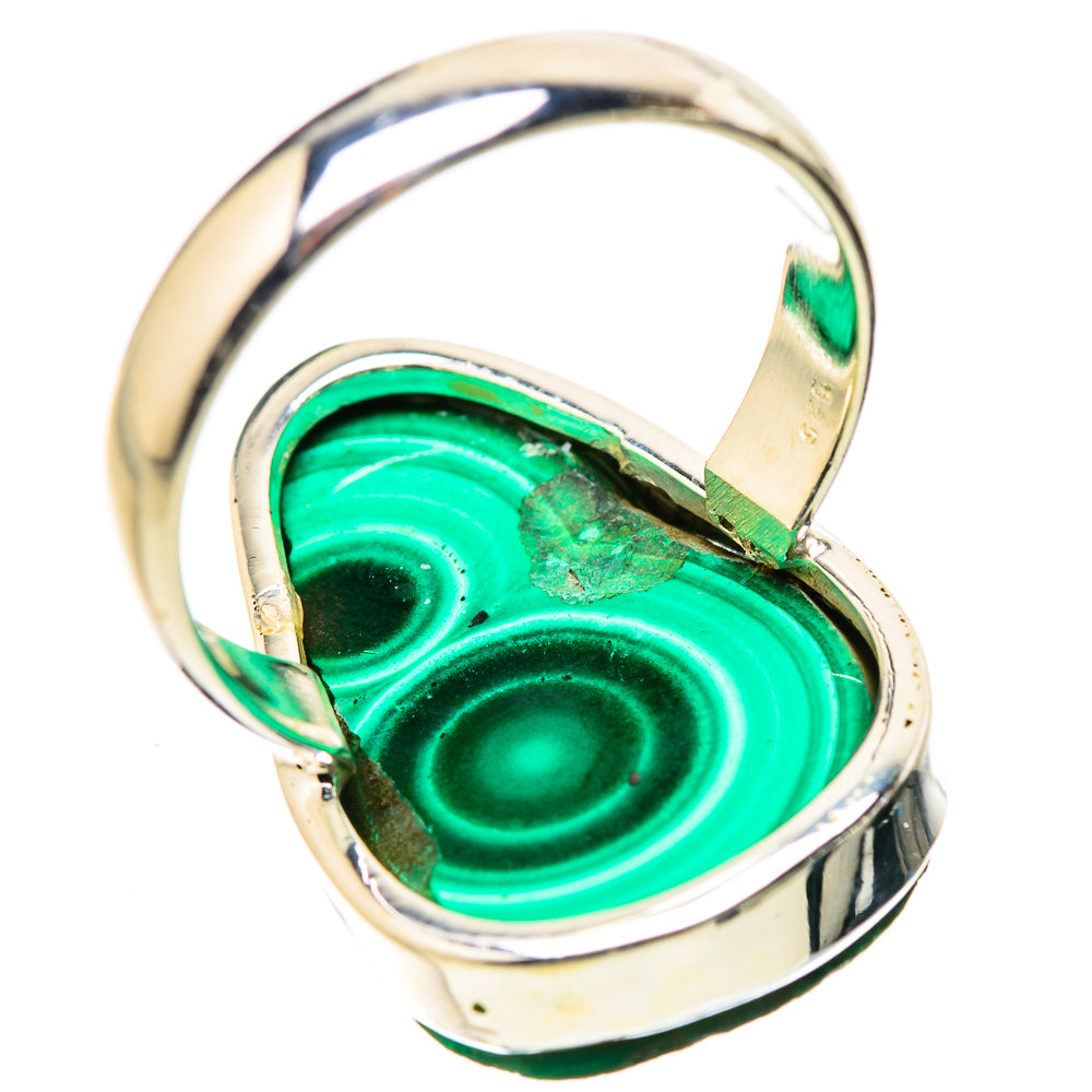 Malachite Rings handcrafted by Ana Silver Co - RING131578 - Photo 3