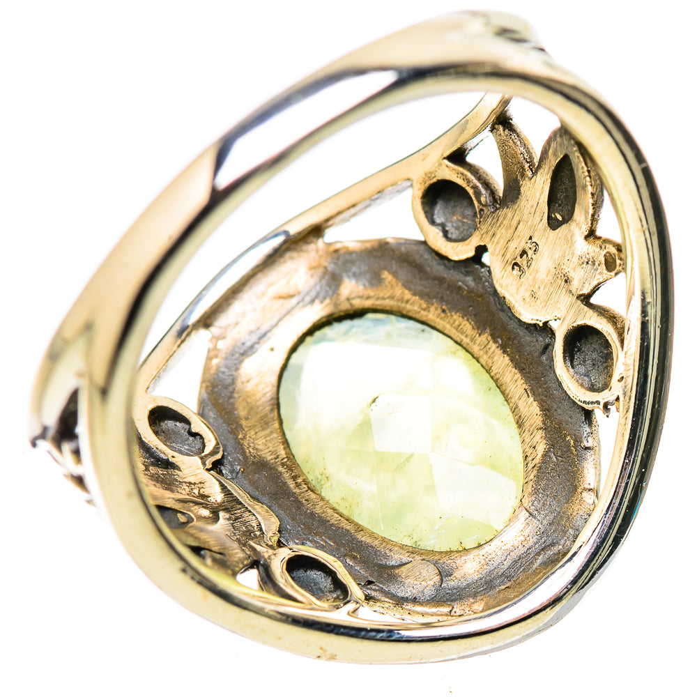 Prehnite Rings handcrafted by Ana Silver Co - RING131593 - Photo 3
