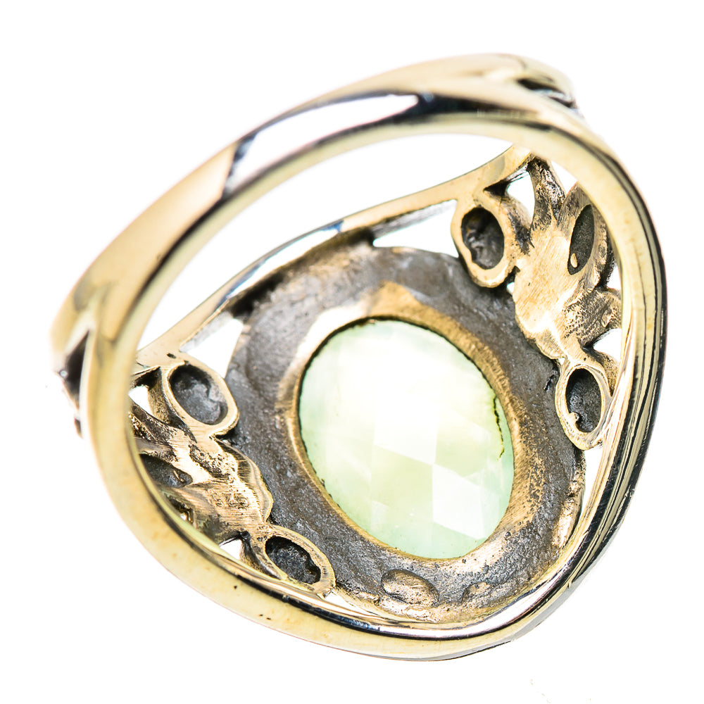 Prehnite Rings handcrafted by Ana Silver Co - RING131620 - Photo 3