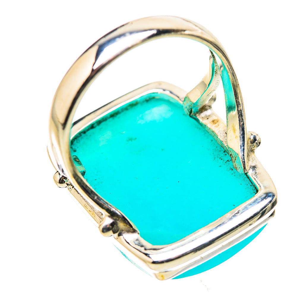 Peruvian Amazonite Rings handcrafted by Ana Silver Co - RING131673 - Photo 3