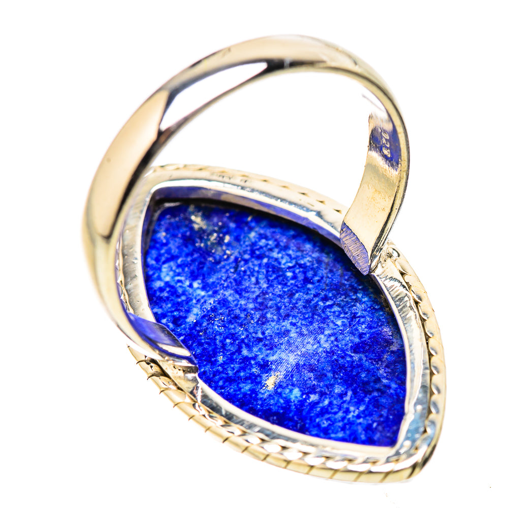 Lapis Lazuli Rings handcrafted by Ana Silver Co - RING131708 - Photo 3