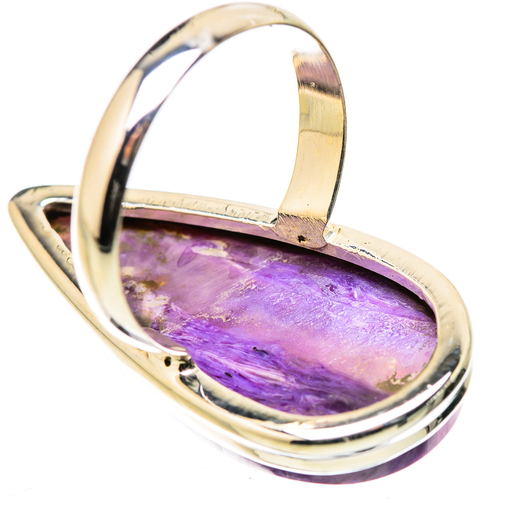 Charoite Rings handcrafted by Ana Silver Co - RING131732 - Photo 3