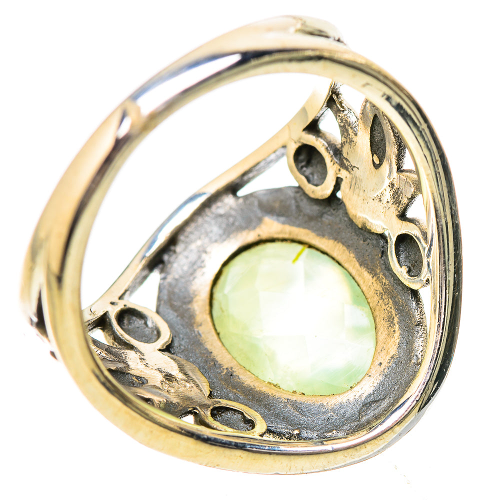 Prehnite Rings handcrafted by Ana Silver Co - RING131753 - Photo 3