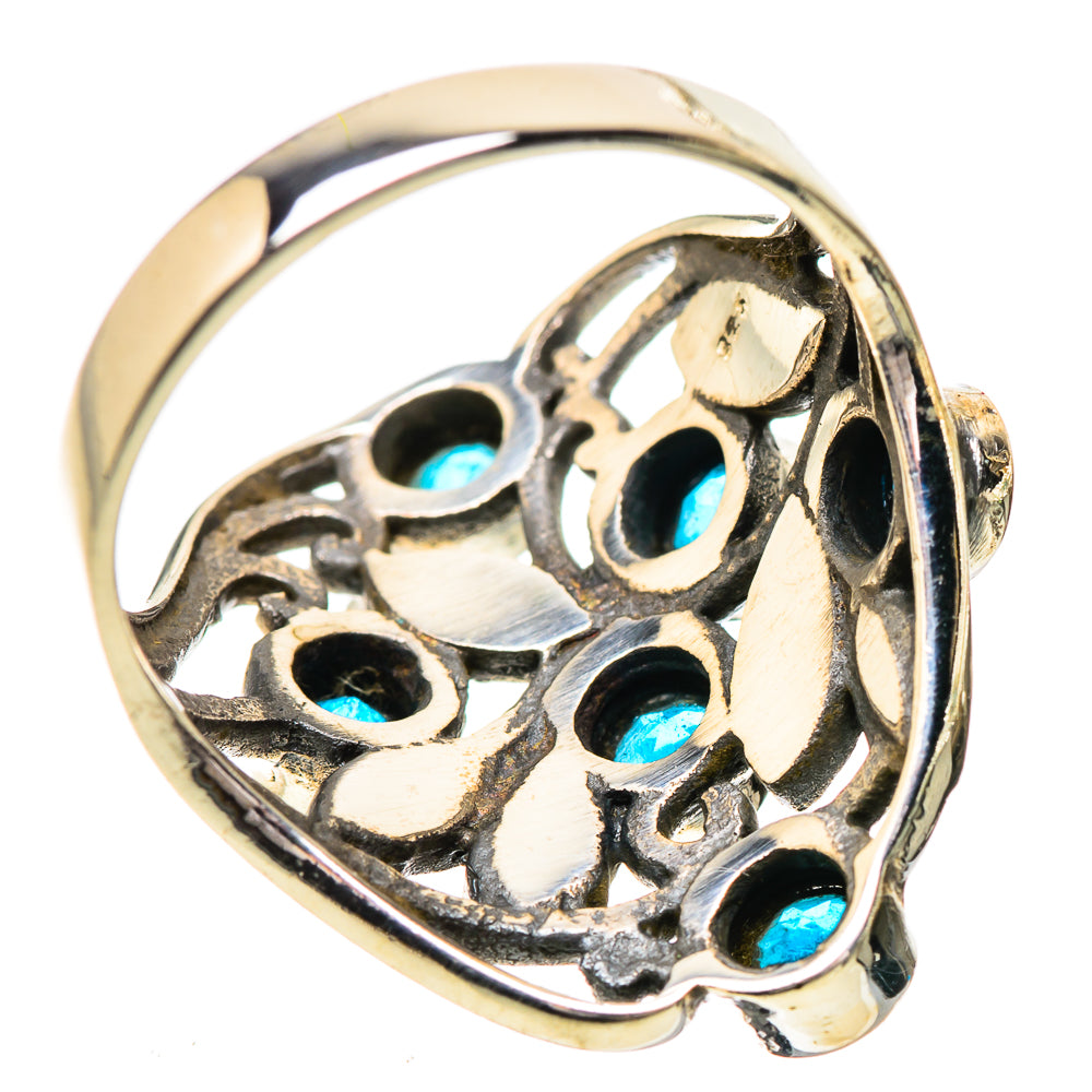 Swiss Blue Topaz Rings handcrafted by Ana Silver Co - RING131767 - Photo 3