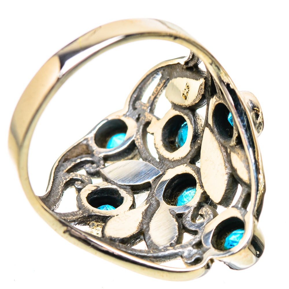 Swiss Blue Topaz Rings handcrafted by Ana Silver Co - RING131779 - Photo 3
