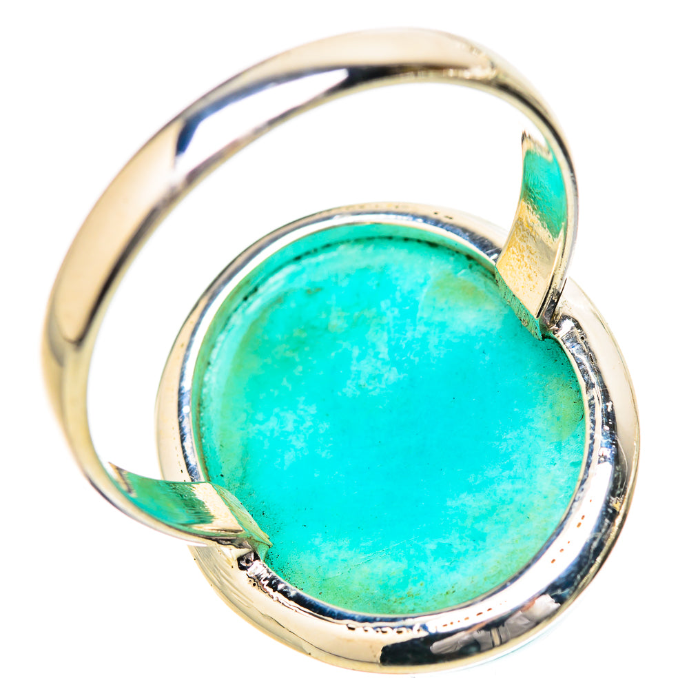 Peruvina Amazonite Rings handcrafted by Ana Silver Co - RING131809 - Photo 3