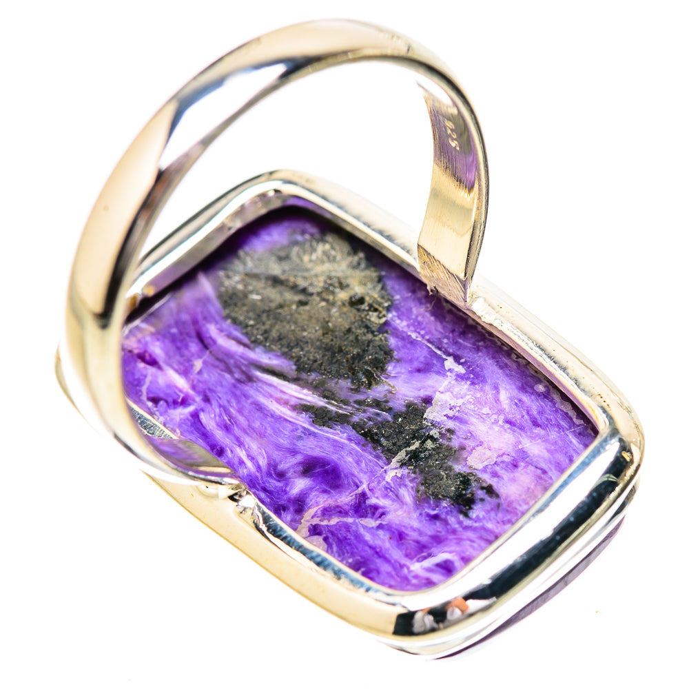 Charoite Rings handcrafted by Ana Silver Co - RING131886 - Photo 3