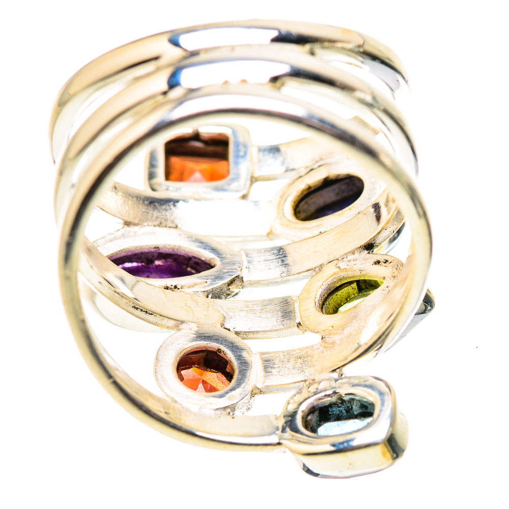 Garnet Rings handcrafted by Ana Silver Co - RING132023 - Photo 3