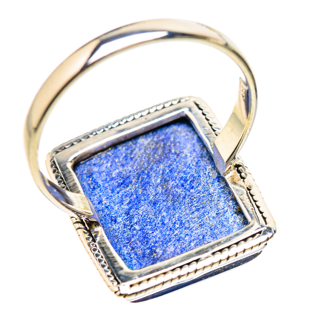 Lapis Lazuli Rings handcrafted by Ana Silver Co - RING132036 - Photo 3