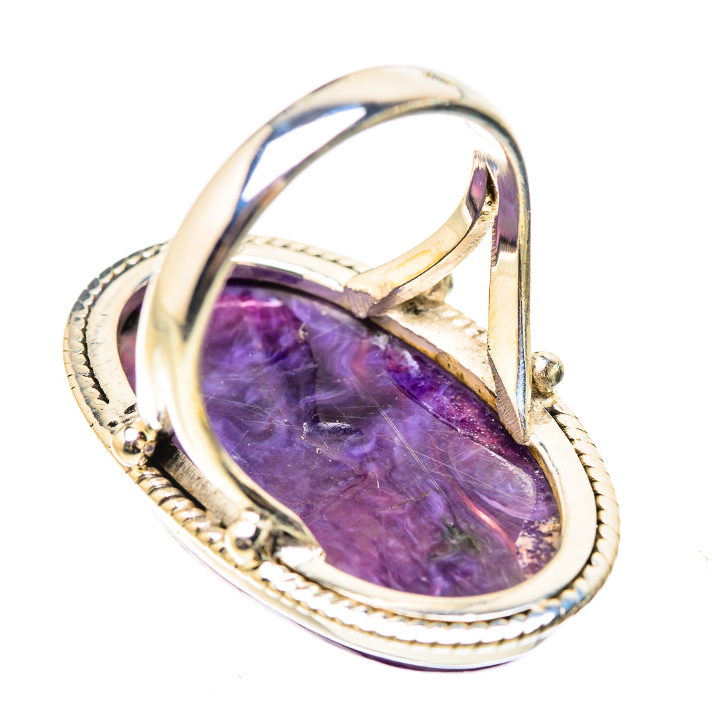 Charoite Rings handcrafted by Ana Silver Co - RING132047 - Photo 3