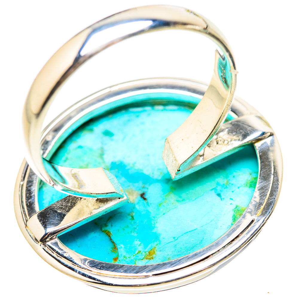Chrysocolla Rings handcrafted by Ana Silver Co - RING132060 - Photo 3