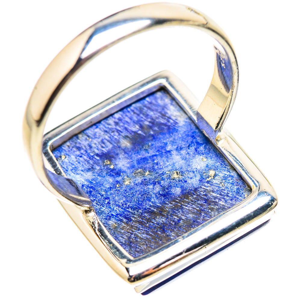 Lapis Lazuli Rings handcrafted by Ana Silver Co - RING132078 - Photo 3