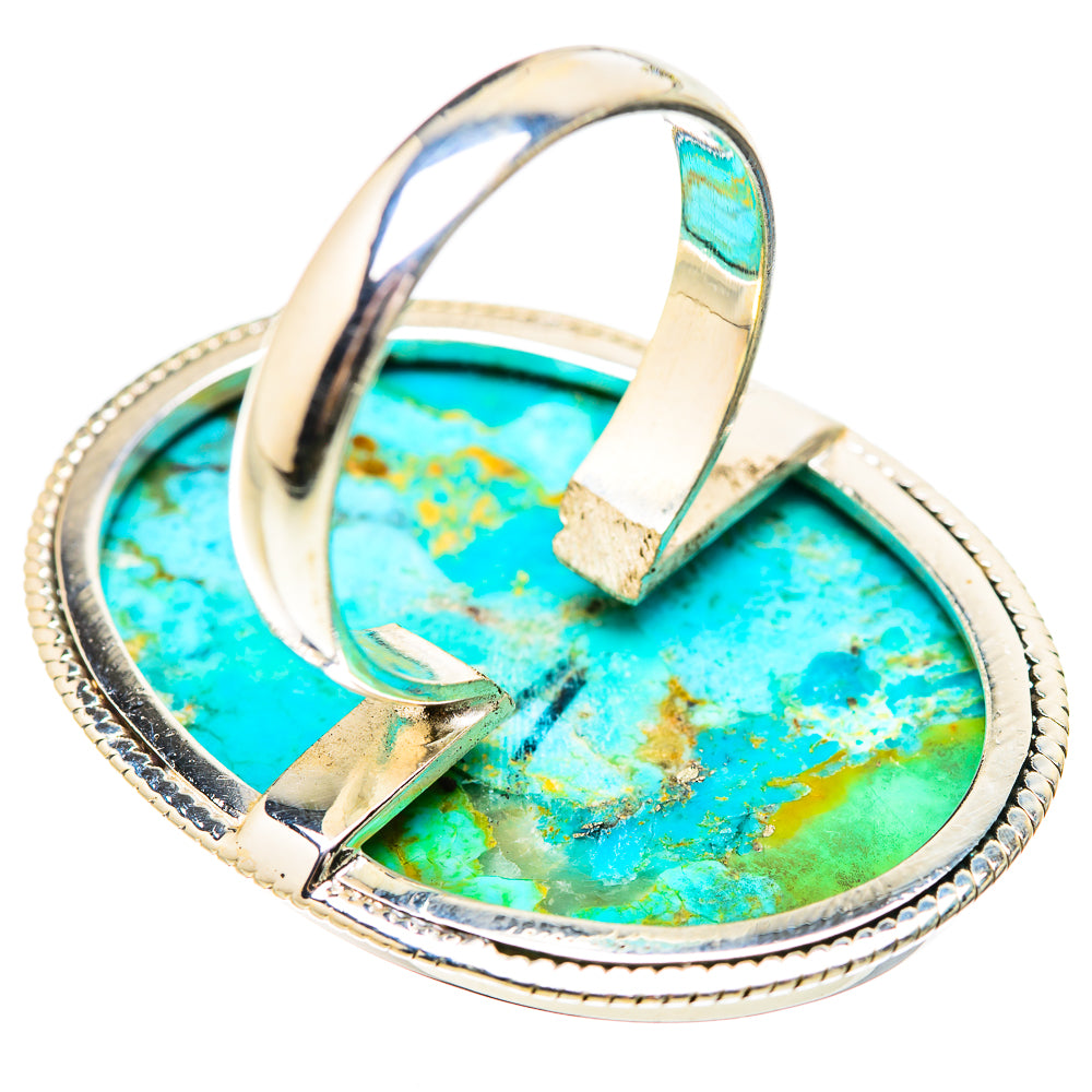 Chrysocolla Rings handcrafted by Ana Silver Co - RING132131 - Photo 3